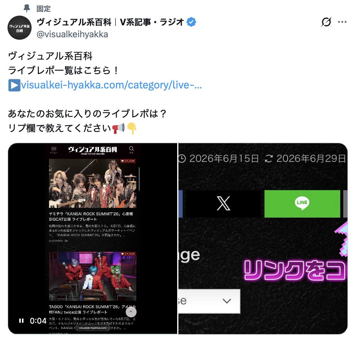ヴィジュアル系百科 X